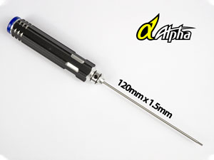 Alpha Driver tool hex 1.5mm #MP04-060110 (1P)