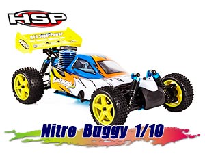 HSP 1/10 Nitro Buggy 3.0cc 85km/h RTR