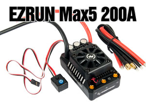 HobbyWing ESC EZRUN MAX5 200A Brushless