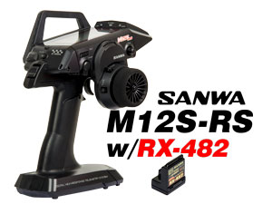 Remote Sanwa M12S-RS w/RX-482 (4CH)