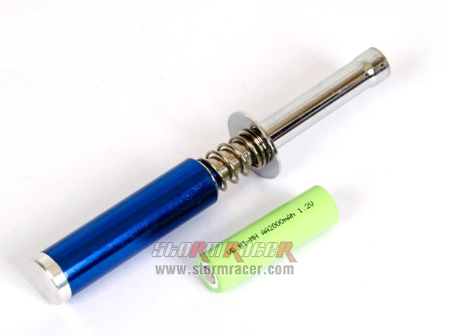 Pin Mồi Nhôm InTech + Pin AA 2000mAh 007