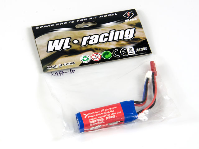 Lipo 400mAh 20C 2S 001