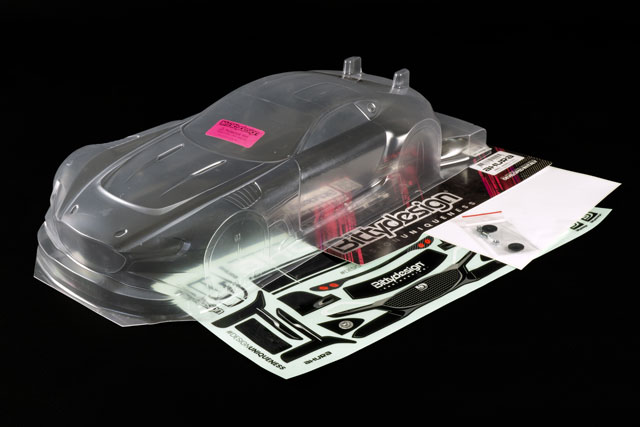 BittyDesign AHURA 1/10 GT Clear Body #BDGT-190AHU 002