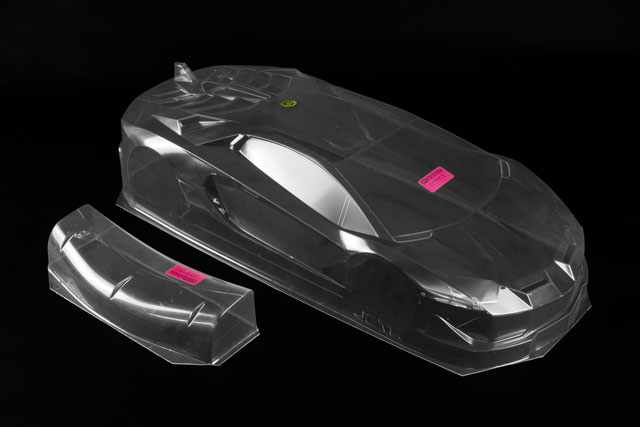 BittyDesign JOTA 1/7 GT Clear Body #BDGT7-JTA 009