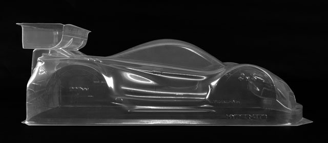 BittyDesign HYPER-GT8 1/8 GT Clear Body #BDGT8-HYP 011