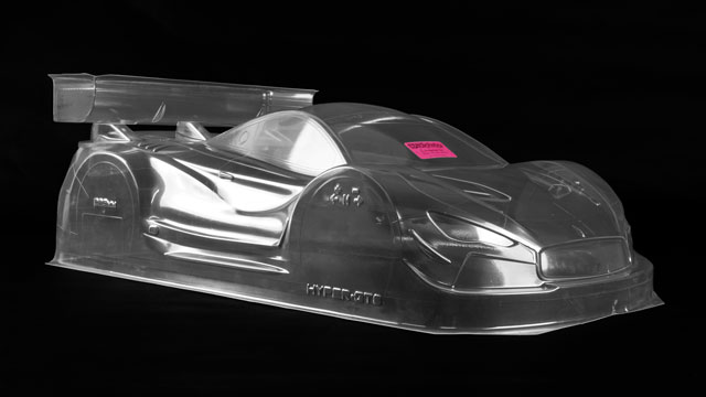 BittyDesign HYPER-GT8 1/8 GT Clear Body #BDGT8-HYP 012