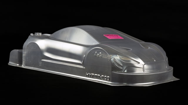 BittyDesign HYPER-200 1/10 GT Clear Body #BDTC-200HYP 011