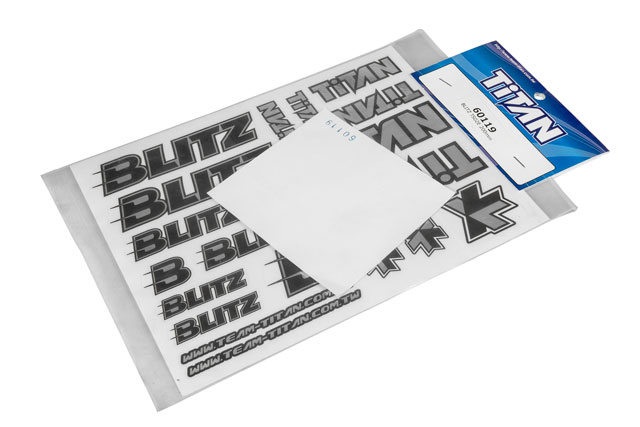 BLITZ 1/10 Clear Body #60119 006