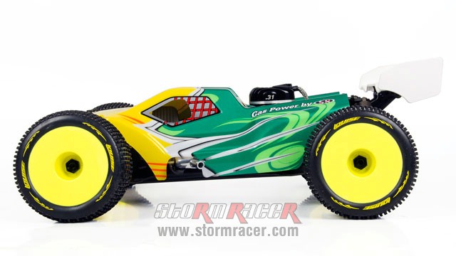 Hongnor Truggy 1/8 Máy Xăng 007
