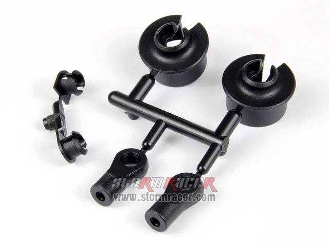 MugenSeiki Rear Damper Set MBX7TR/E #E2549 005