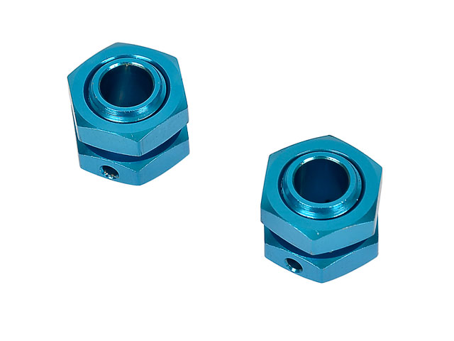 Hongnor 1/8 Lock Nut Blue #X1-26-2 (2P) 001