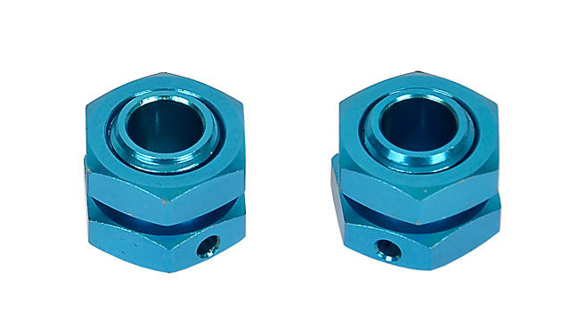 Hongnor 1/8 Lock Nut Blue #X1-26-2 (2P) 002