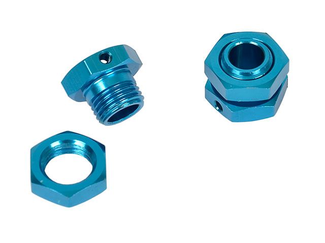 Hongnor 1/8 Lock Nut Blue #X1-26-2 (2P) 003