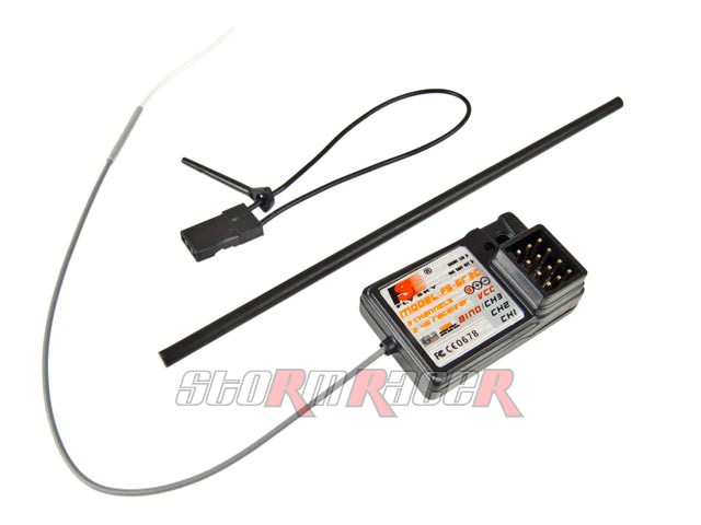 Receiver 3CH 2.4G for GT-2 / GT-3B (1P)
