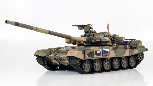 Tank Russian T-90 1/16 Xích Nhựa (RTR 2.4G) 008