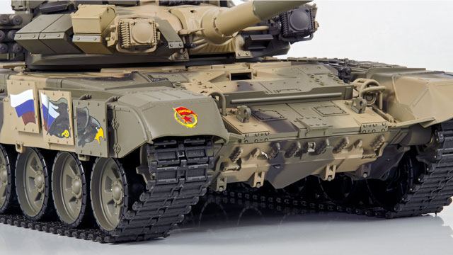 Tank Russian T-90 1/16 Xích Nhựa (RTR 2.4G) 017