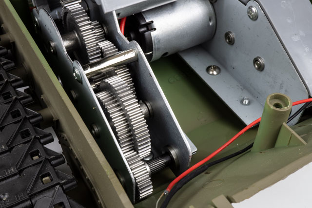 Tank US M41-A3 Metal Gear Box