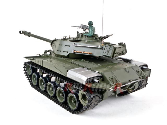 Tank US M41-A3 xích nhựa (1/16 RTR)