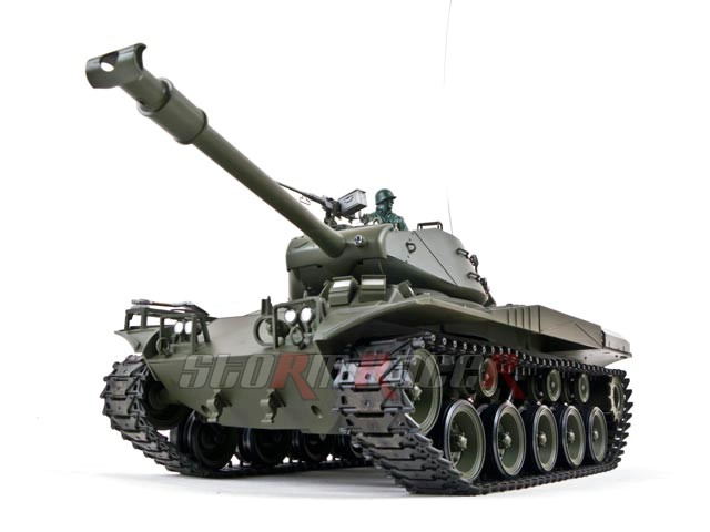Tank US M41-A3 xích nhựa (1/16 RTR)