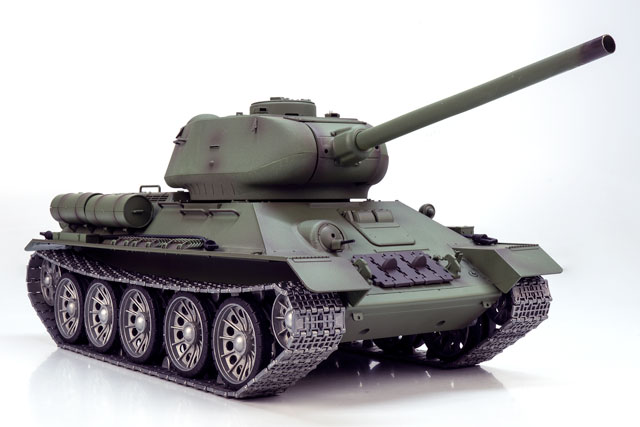 1/16 Tank Russian T-34/85 2.4G Xích Kim Loại (Pro) 005