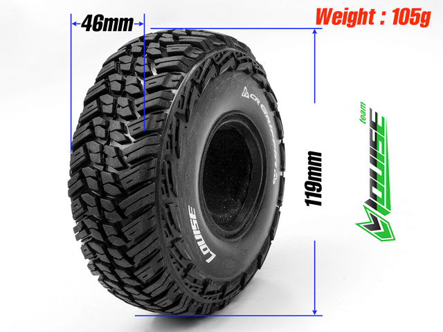 Louise 1/10 Crawler Tires CR-Griffin #L-T3230VI (4P) 005