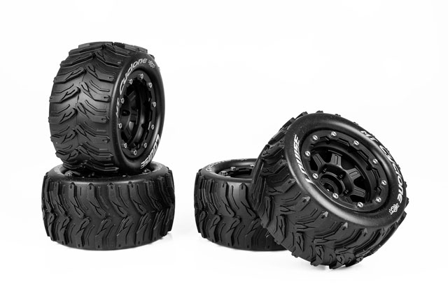 Louise 1/10 Monster MT-Cyclone Tires Set #L-T3331SB (Combo 4) 004