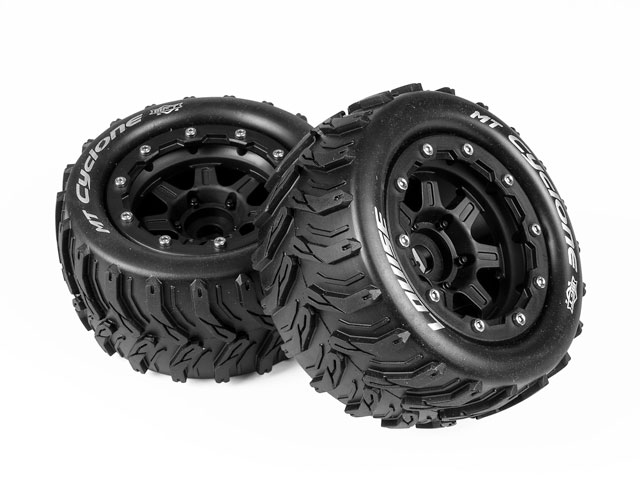 Louise 1/10 Monster MT-Cyclone Tires Set #L-T3331SB (Combo 4) 007